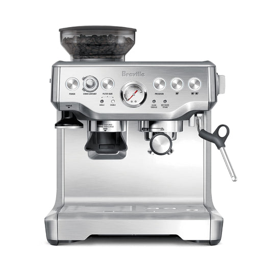 Breville Barista Express Espresso Machine, One Size, Brushed Stainless Steel