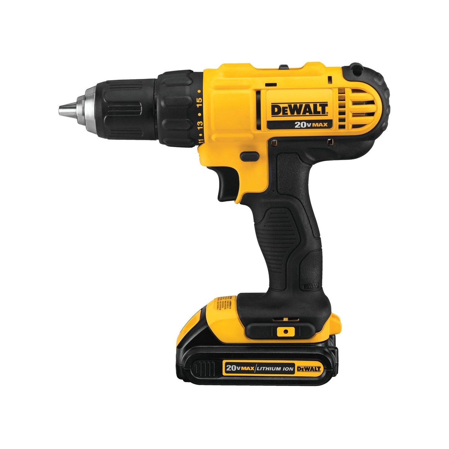 DEWALT 20V MAX Cordless Drill and Impact Driver, Power Tool Combo Kit with 2 Batteries and Charger (DCK240C2)