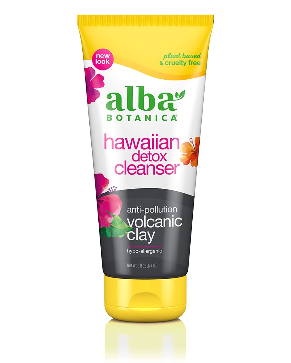 Alba Botanica Hawaiian Detox Cleanser, Anti - Pollution Volcanic Clay, 6 Oz - The One Stop Deals