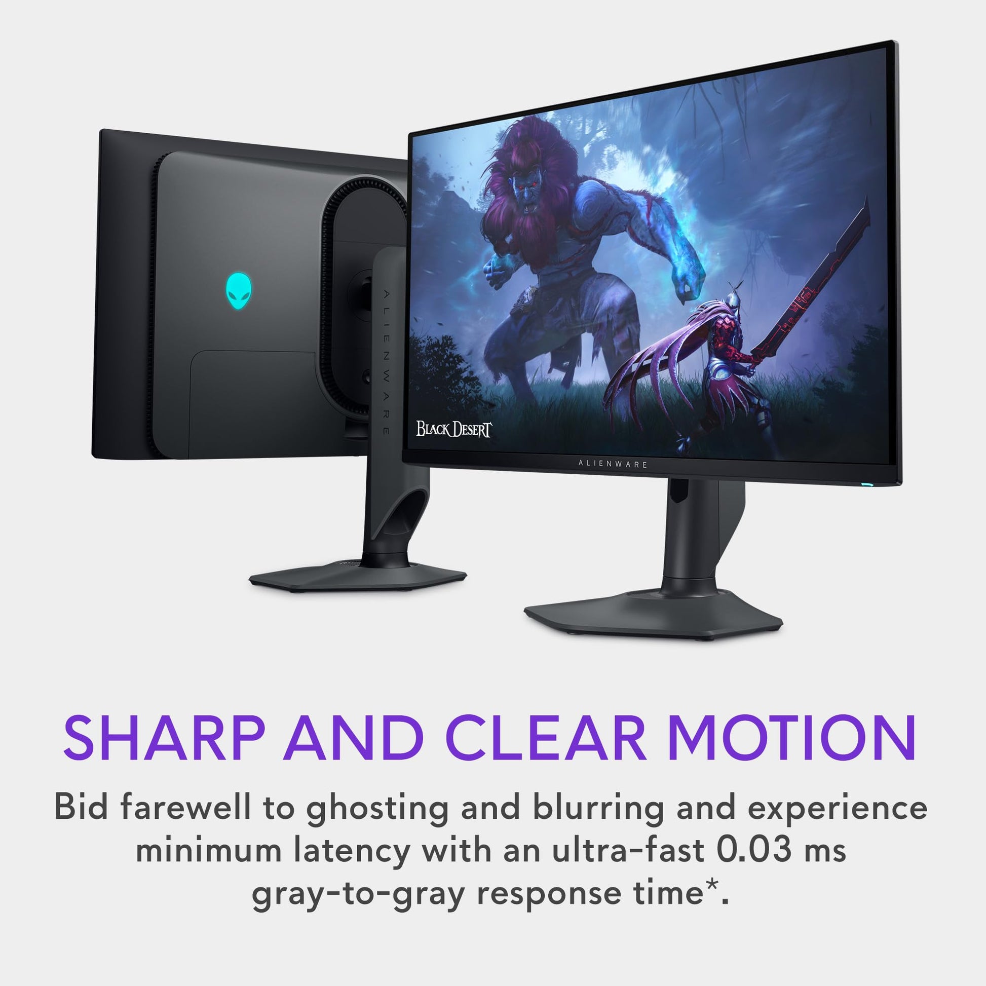 Alienware AW2725DF OLED Gaming Monitor - 26.7 - inch Quantom - Dot WQHD (2560x1440) 360Hz 0.03Ms Display, AMD FreeSync Premium Pro, HDMI/DP/USB 3.2 Gen1, Height/Tilt/Swivel/Pivot Adjustability - Black - The One Stop Deals