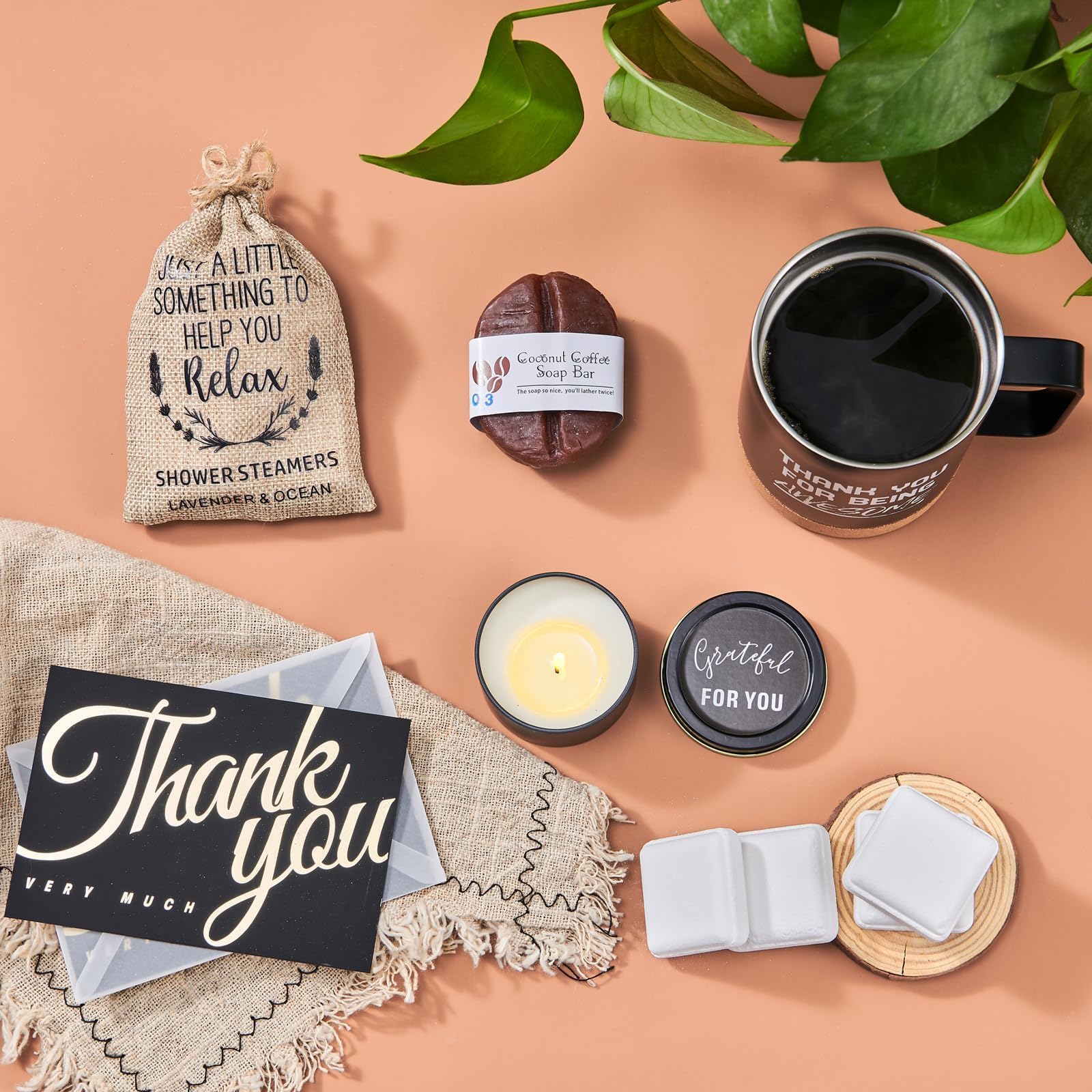 APRBOX Thank You Gifts Employee Appreciation Gifts Mothers Day Gifts with Thank You Cards Spa Gift Baskets for Men Women Teacher Assistant Worker Farewell Goodbye Gift for Coworker Hostess Staff - The One Stop Deals