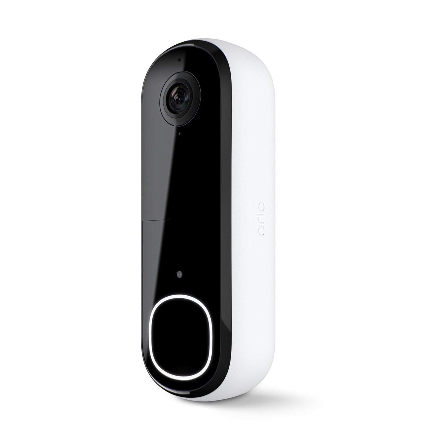 Arlo Video Doorbell 2K | 2nd Gen | Wire - Free/Wired Option, 2 - Way Audio, Night Vision, Head to Toe Video View, Integrated Siren | Live Stream | Real Time Notifications |180 Deg Wide View, White - The One Stop Deals