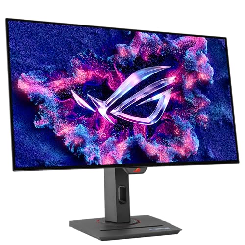 ASUS ROG Strix 27” 1440P OLED Gaming Monitor (XG27AQDMG) - QHD, Glossy OLED, 240Hz, 0.03ms, Custom Heatsink, Anti - Flicker,Uniform Brightness, G - SYNC Compatible, 99% DCI - P3, DisplayWidget, - The One Stop Deals