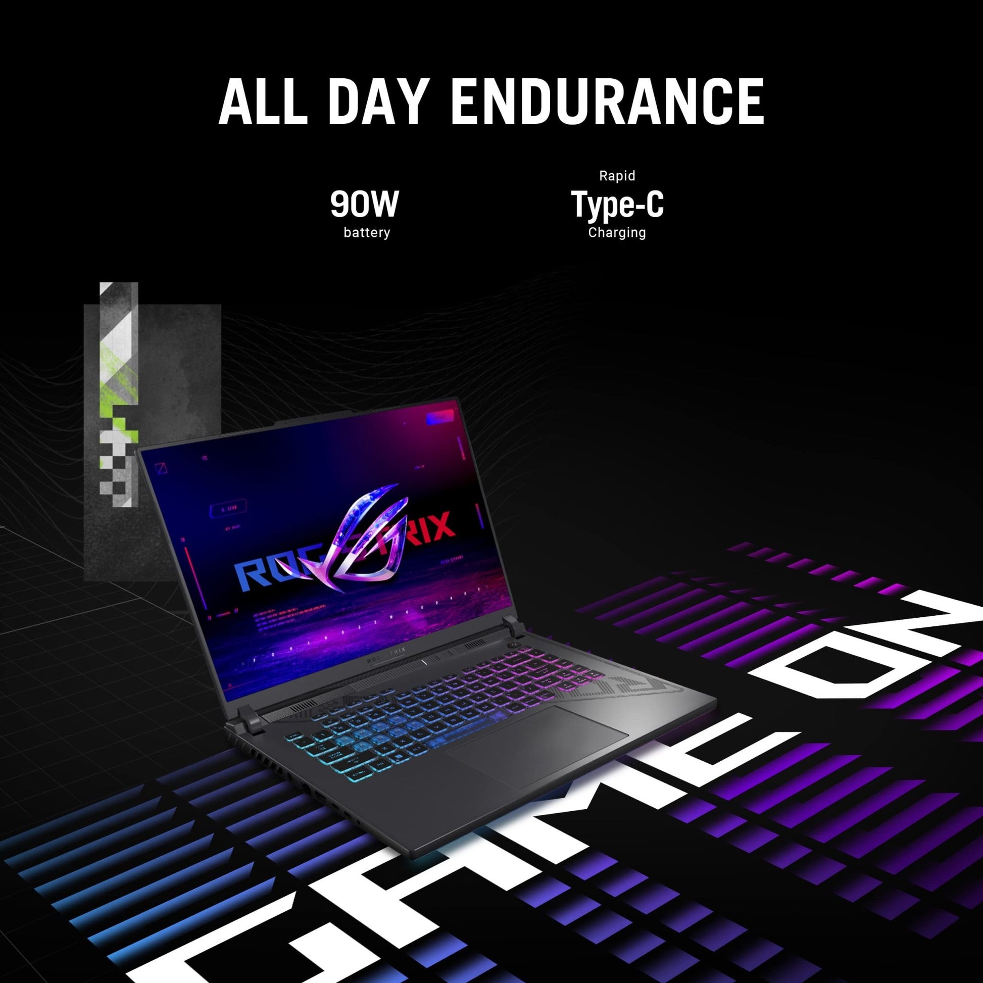 ASUS ROG Strix G16 Gaming Laptop, 16” 16:10 FHD 165Hz Display, NVIDIA® GeForce RTX™ 4060, Intel Core i7 - 13650HX, 16GB DDR5, 1TB PCIe Gen4 SSD, Wi - Fi 6E, Windows 11, G614JV - AS74 - The One Stop Deals