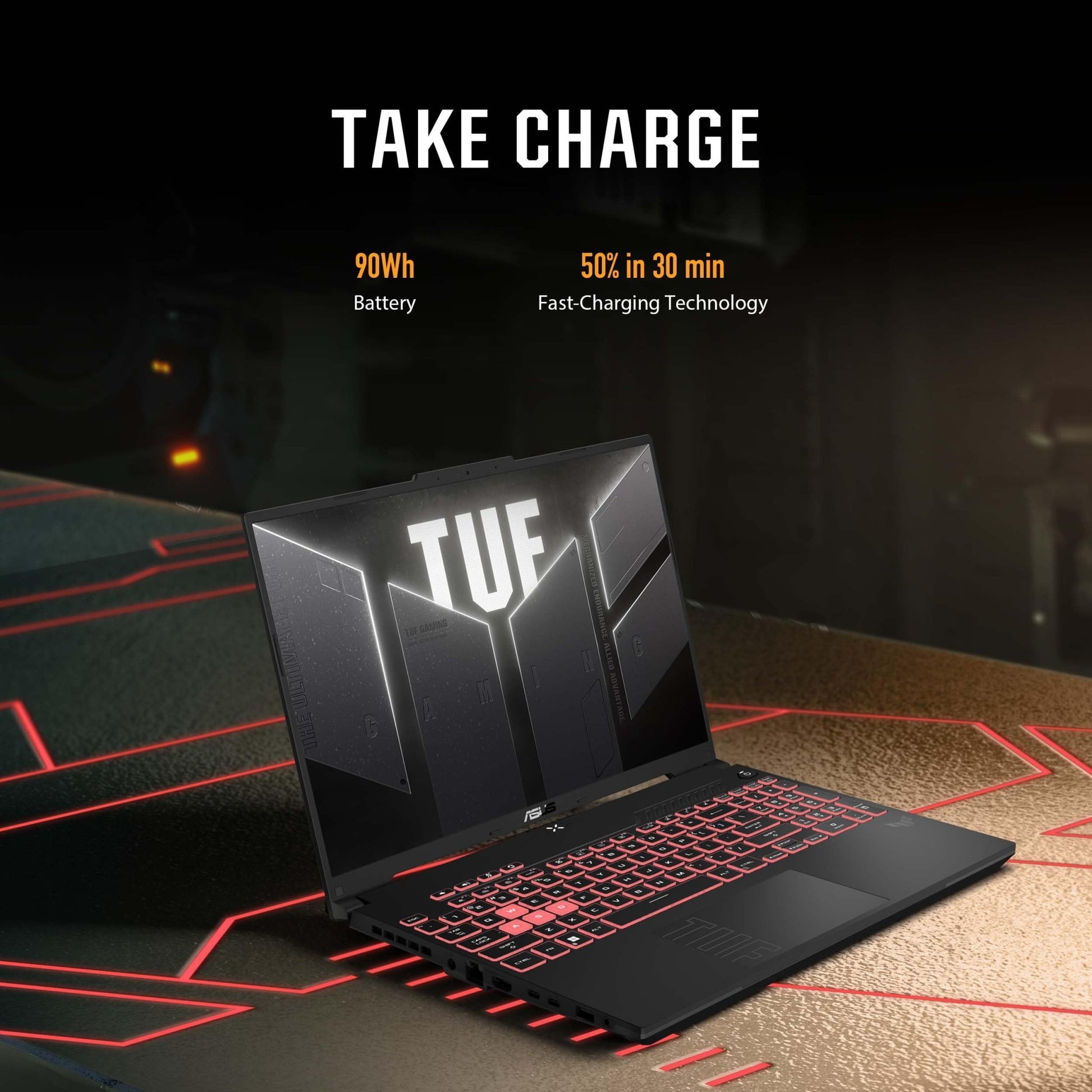 ASUS TUF Gaming A16 (2024) Gaming Laptop, 16” QHD+ 165Hz 16:10 Display, AMD Ryzen™ 9 7940HX, NVIDIA® GeForce RTX™ 4070, 16GB DDR5, 1TB PCIe Gen4 SSD, Wi - Fi 6, Windows 11, FA607PI - AS94 - The One Stop Deals