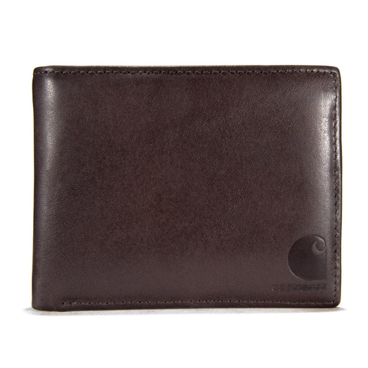 Carhartt Men's Billfold Wallet, Oil Tan Leather (Brown), One Size - The One Stop Deals