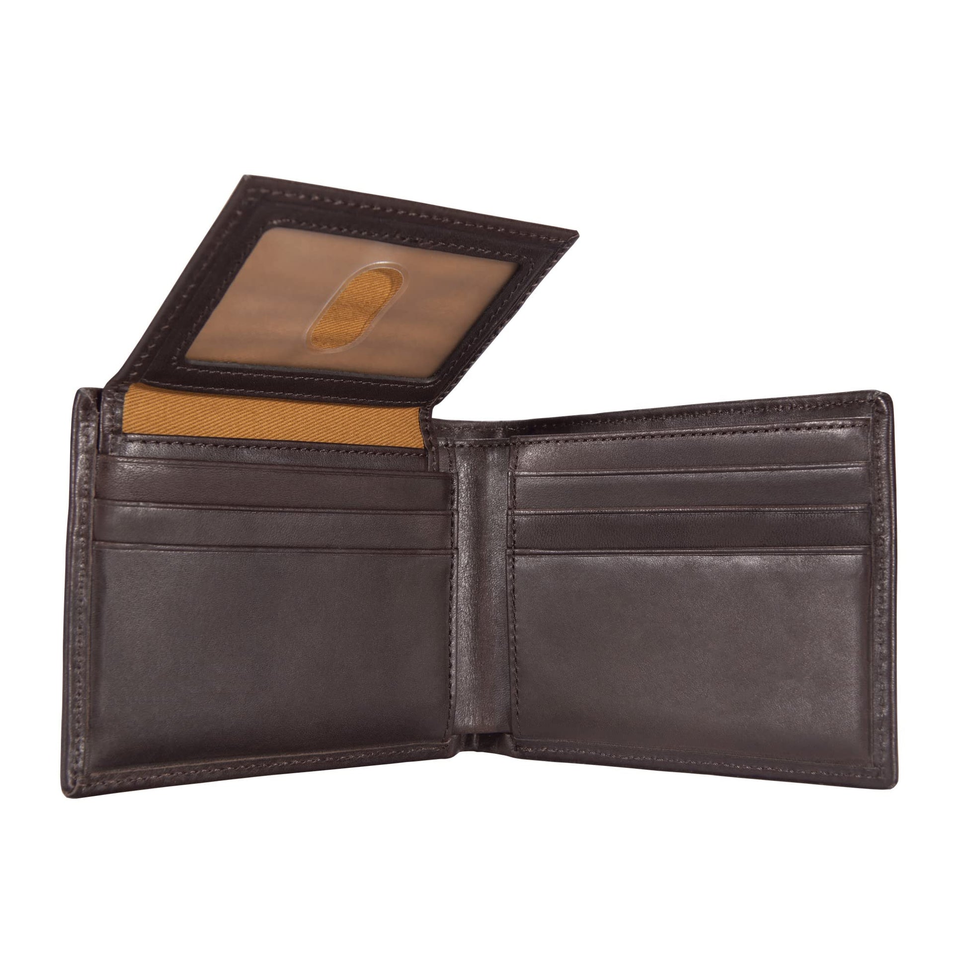 Carhartt Men's Billfold Wallet, Oil Tan Leather (Brown), One Size - The One Stop Deals