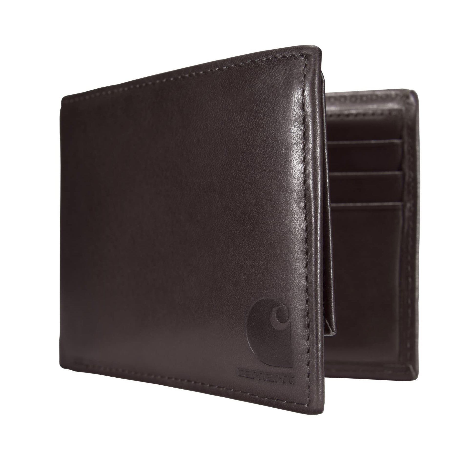 Carhartt Men's Billfold Wallet, Oil Tan Leather (Brown), One Size - The One Stop Deals