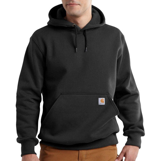 Carhartt Men's Rain Defender Loose Fit Heavyweight Sweatshirt, Black, X - Large - The One Stop Deals