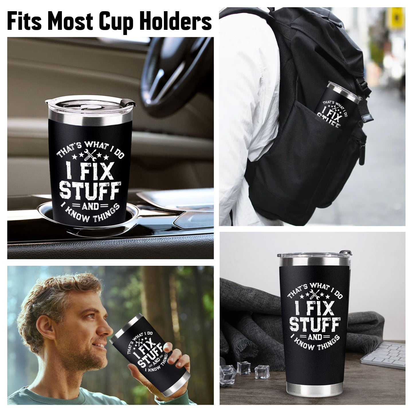 Christmas Gifts for Men, Dad - Men Gifts for Christmas, Dad Christmas Gifts - Funny Dad Gifts - Men Birthday Gifts Ideas, Gag Gifts for Men, Best Gifts for Men Unique, Funny Gifts for Men Tumbler 20Oz - The One Stop Deals