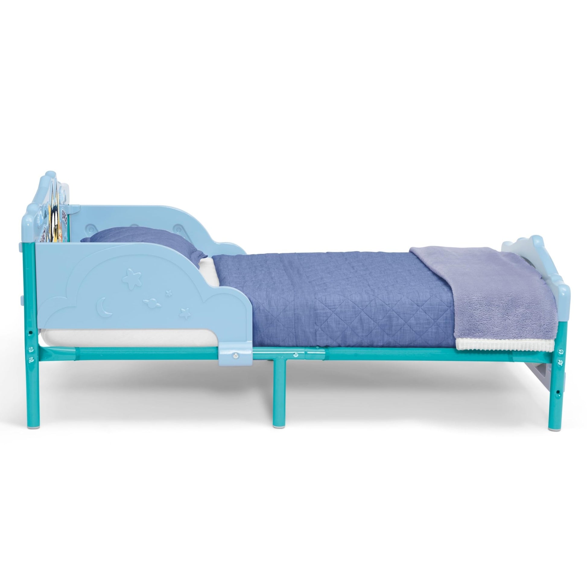 Delta Children - Bluey 3D Toddler Bed, Blue - The One Stop Deals