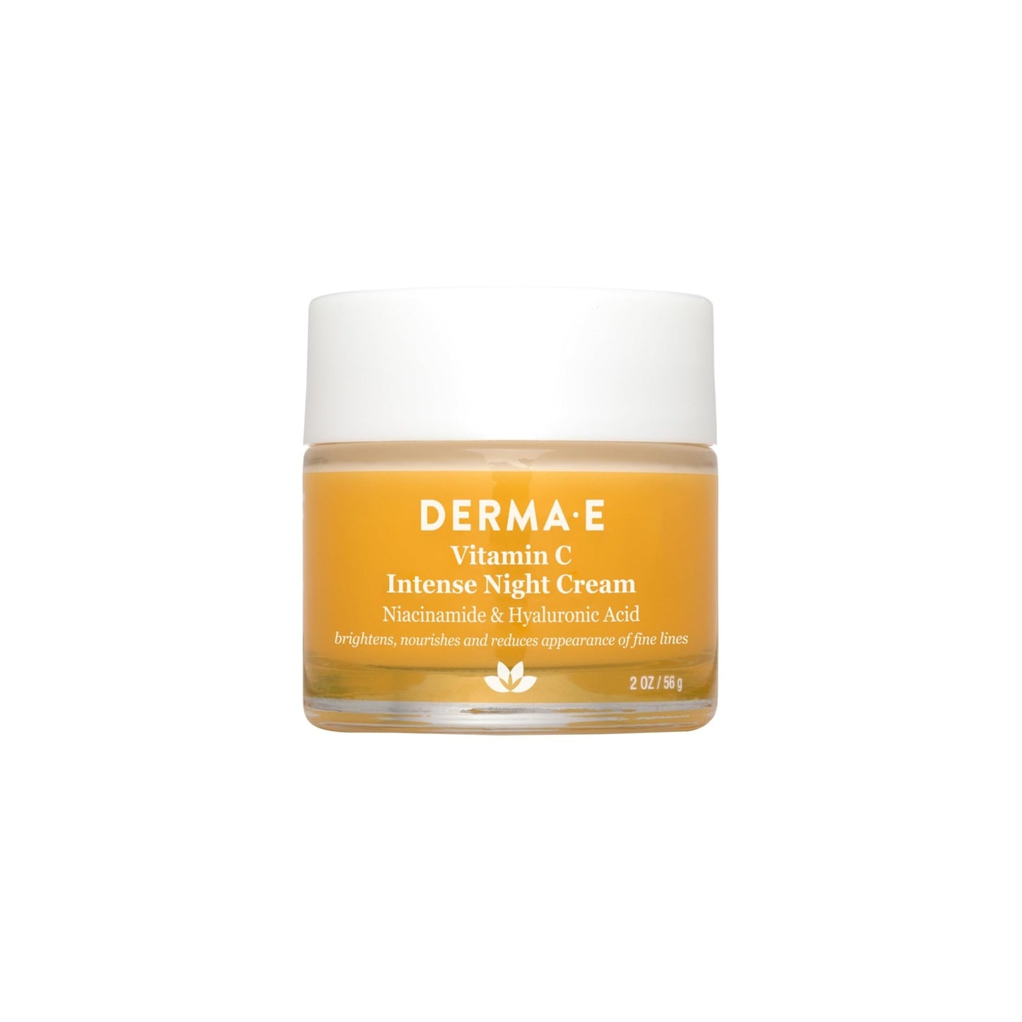 DERMA - E Vitamin C Intense Night Cream – Brightening and Hydrating Facial Skin Renewing Cream – Anti - Aging Overnight Facial Moisturizer, 2 oz - The One Stop Deals