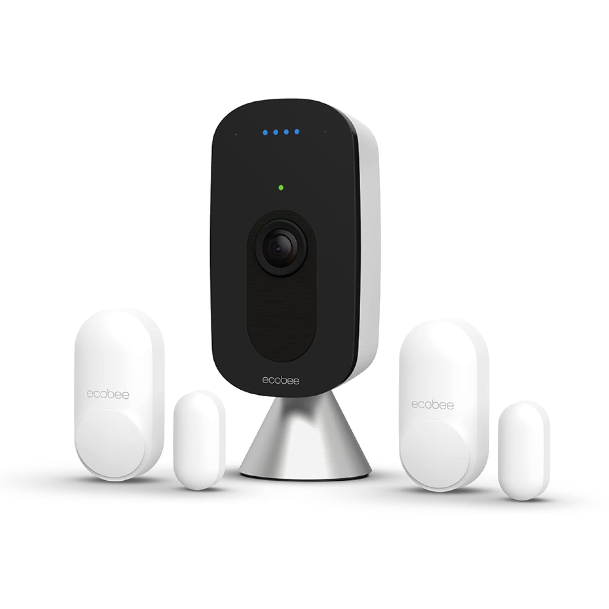 ecobee SmartCamera Smart Security Bundle with ecobee Smart Camera Indoor WiFi Security Camera and 2 Pack SmartSensor for Doors & Windows - Wifi Contact Sensor for Home Security, Energy Savings - Compatible with Smart Thermostats - The One Stop Deals