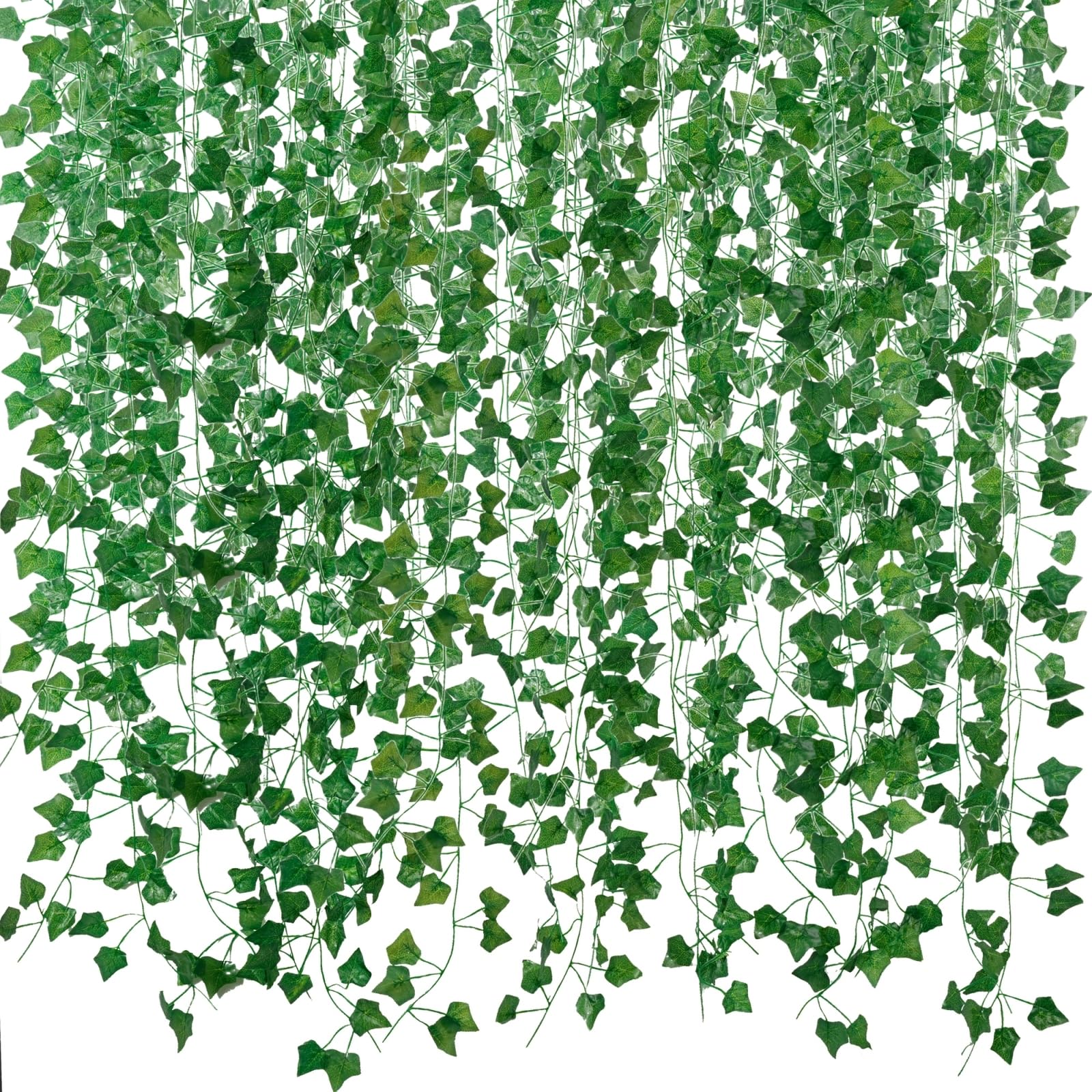 Freyalife Fake Vines for Room Decor(12 Pack 84 Feet) Aesthetic Artificial Plant Ivy Leaves Hanging Greenery Garlands for Home Bedroom Wall Wedding Christmas Party Office Patio Outdoor Garden Décor - The One Stop Deals