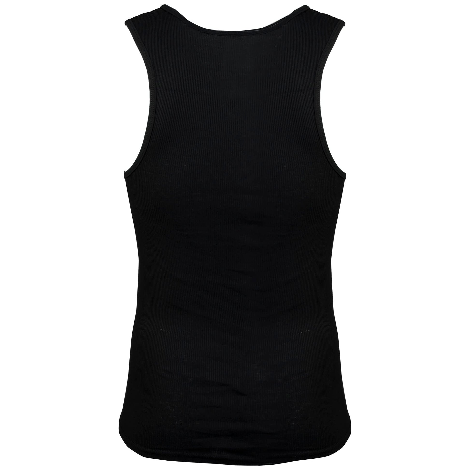 Gildan Men's A - Shirt Tanks, Multipack, Style G1104, Black (6 - Pack), Large - The One Stop Deals