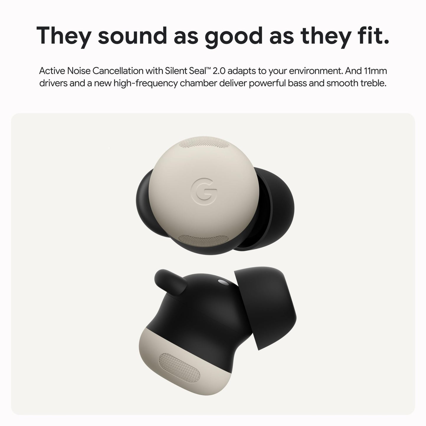 Google Pixel Buds Pro 2 - Wireless Earbuds with Active Noise Cancellation – Bluetooth Headphones - Hazel - The One Stop Deals