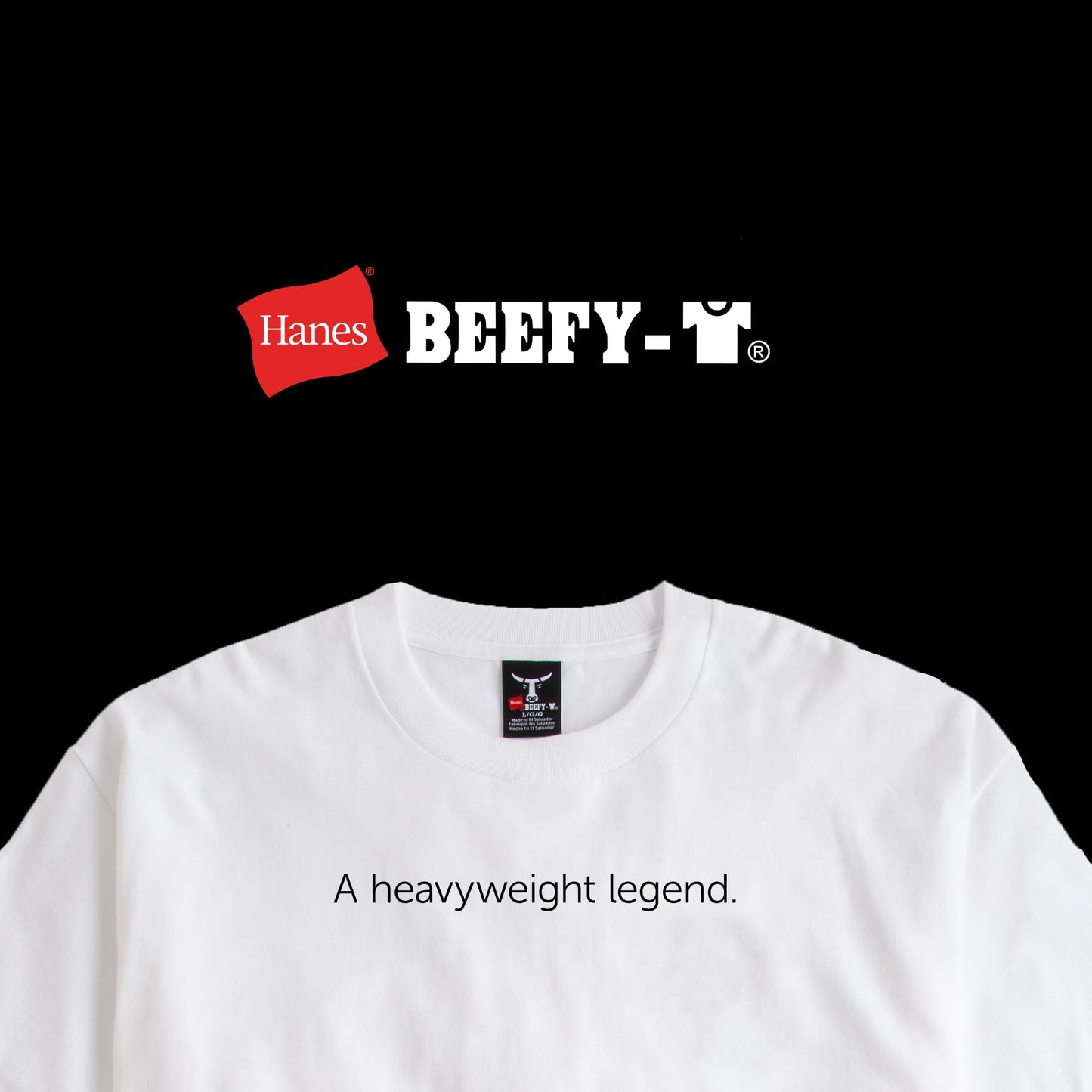 Hanes Mens Beefyt T-shirt, Heavyweight Cotton Crewneck Tee, 1 Or 2 Pack, Available In Tall Sizes Fashion - t-shirts, Black - 1 Pack, X - Large US - The One Stop Deals