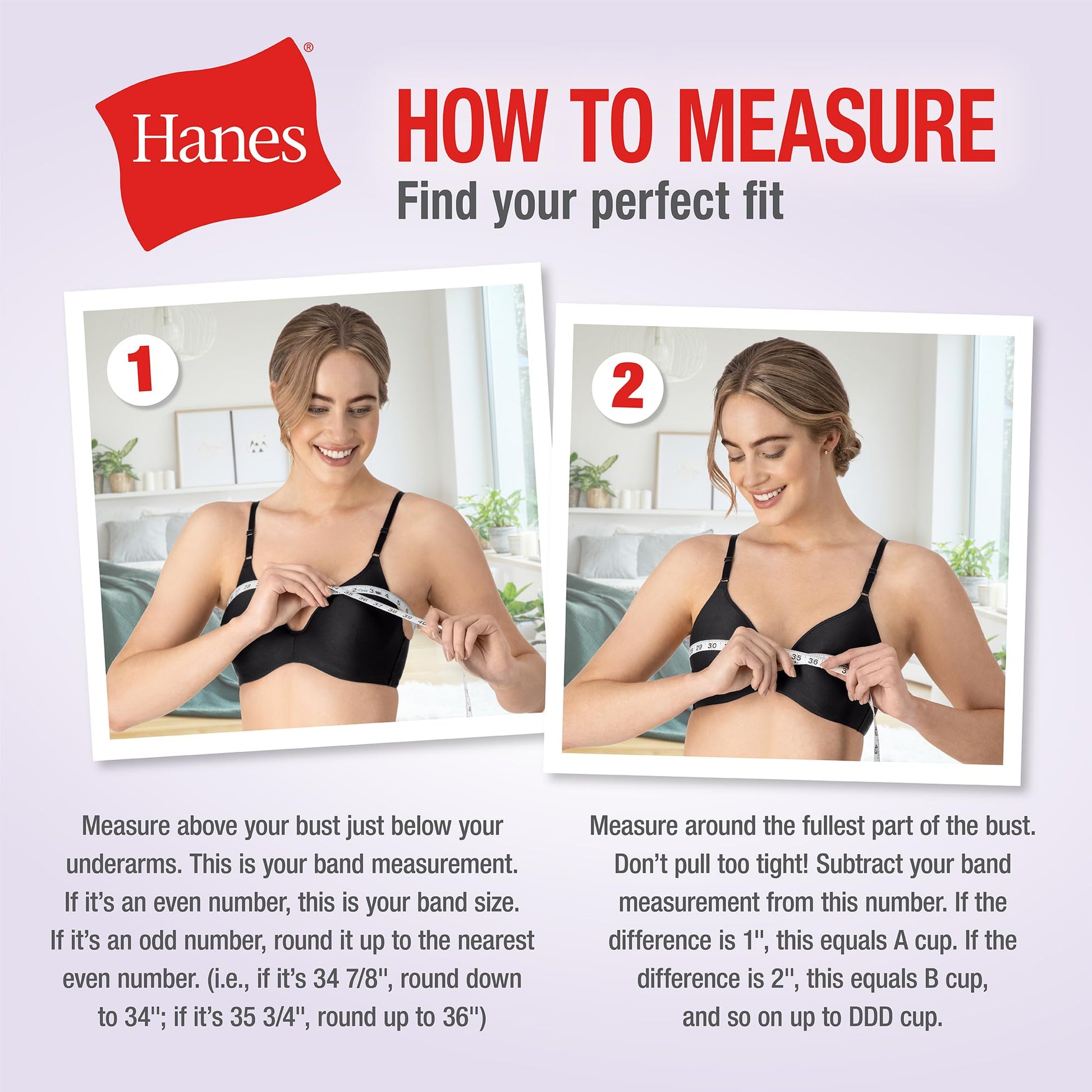 Hanes Women's Comfort Evolution Bra, Nude, X - Large - The One Stop Deals