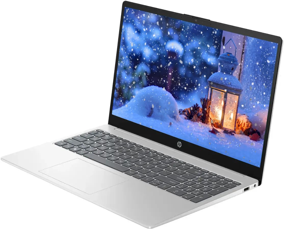 HP 15.6" Touchscreen Business & Student Laptop Computer, 64GB RAM 2TB SSD, 10 - Cores Intel Core i5, Windows 11 Pro Laptop with Microsoft Office Lifetime Suite, PLUSERA Earphones, Silver - The One Stop Deals