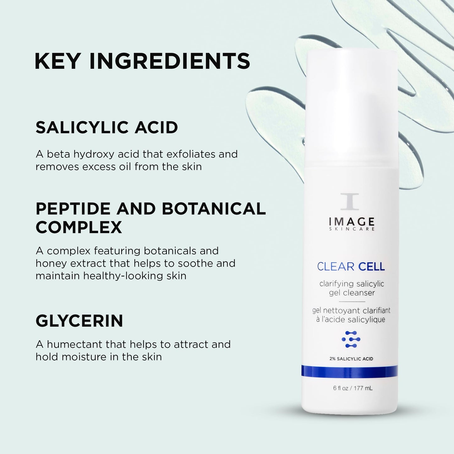 Image Skincare Clear Cell Clarifying Salicylic Gel Cleanser 177 ml / 6 oz - The One Stop Deals