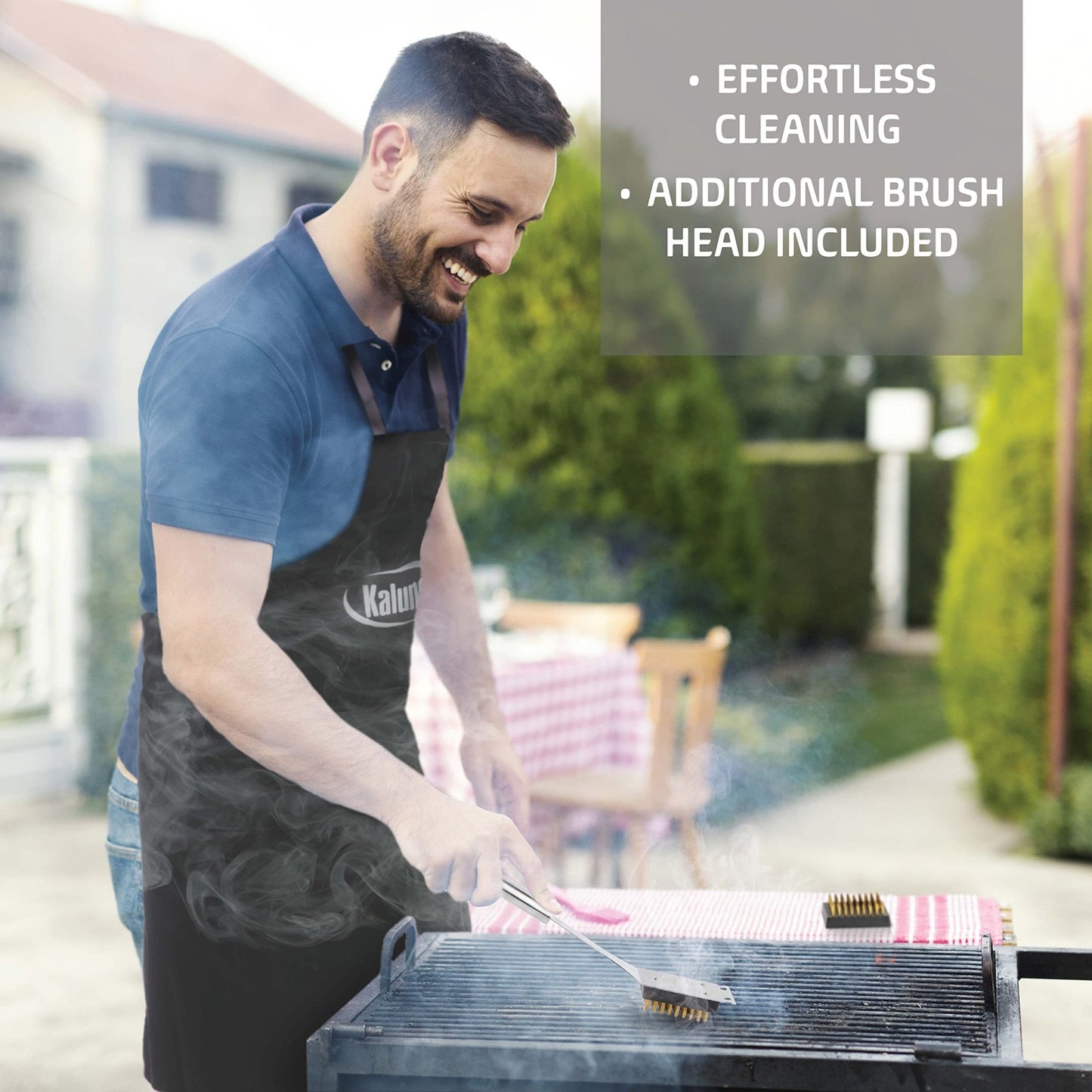 Kaluns Grilling Accessories, Dad Gifts for Fathers Day Grilling Gifts, Heavy Duty Stainless Steel Grill Set BBQ Grill Accessories for Outdoor Grill with Aluminum Case and Apron, Best Gifts for Men Dad - The One Stop Deals