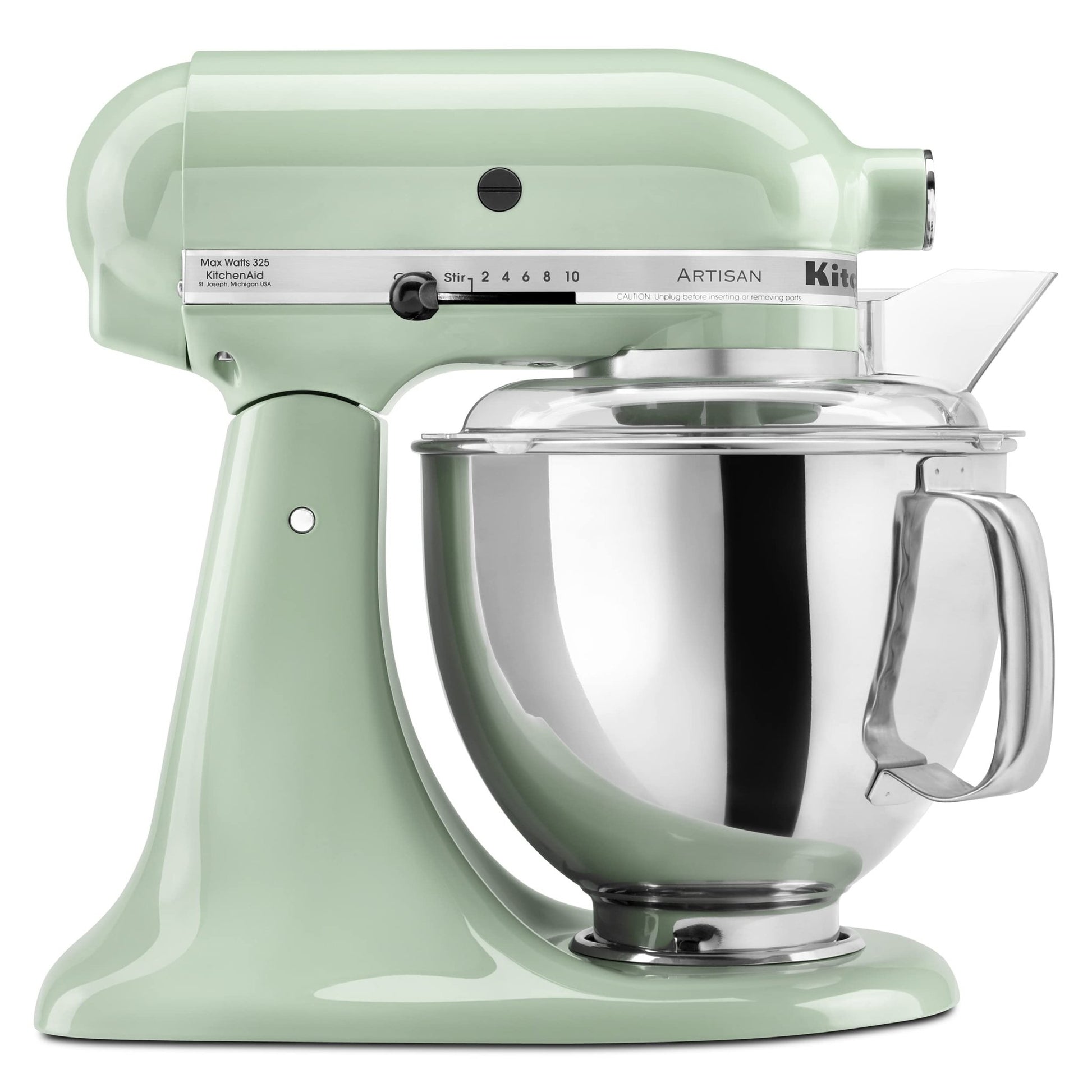 KitchenAid Artisan Series 5 Quart Tilt Head Stand Mixer with Pouring Shield KSM150PS, Pistachio - The One Stop Deals