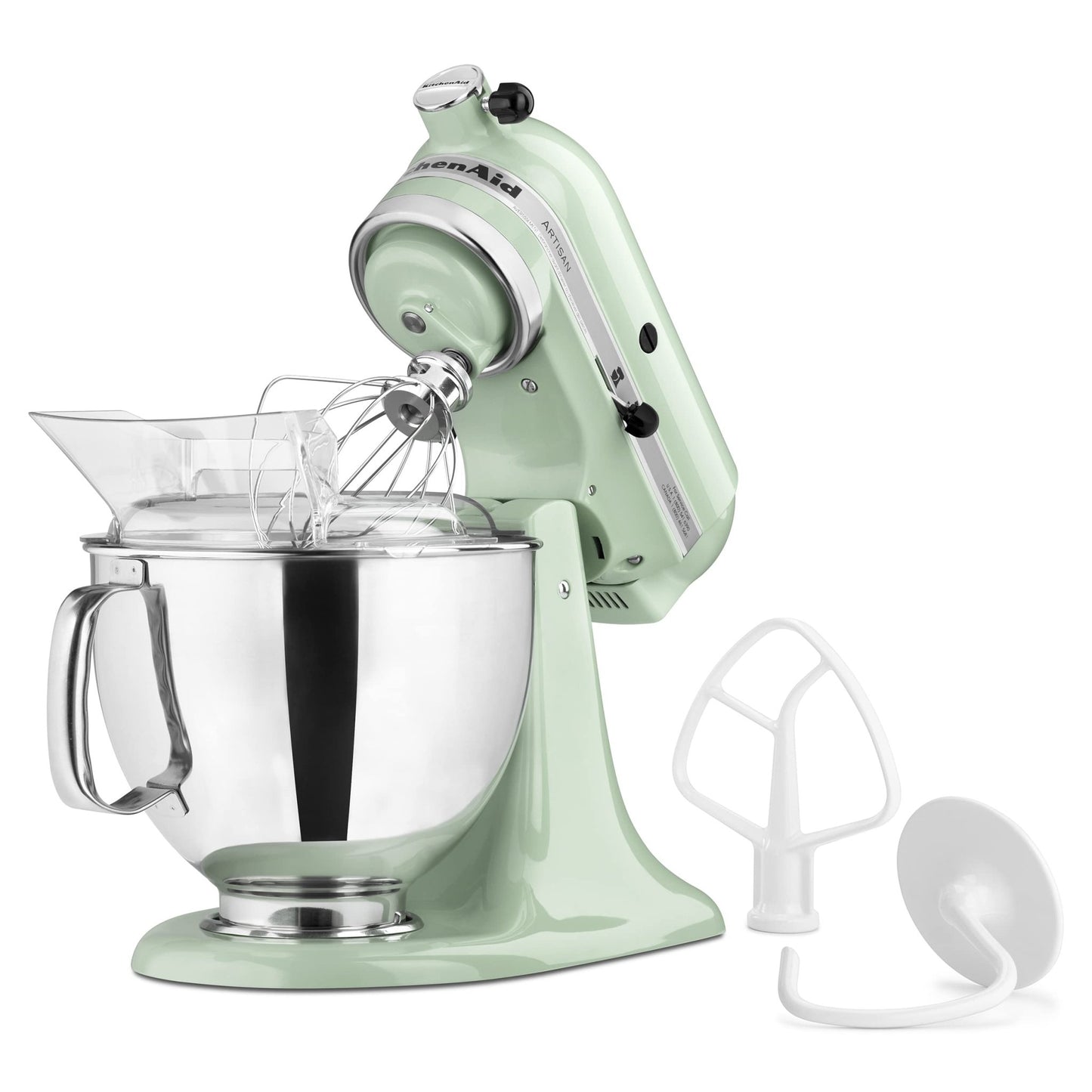 KitchenAid Artisan Series 5 Quart Tilt Head Stand Mixer with Pouring Shield KSM150PS, Pistachio - The One Stop Deals