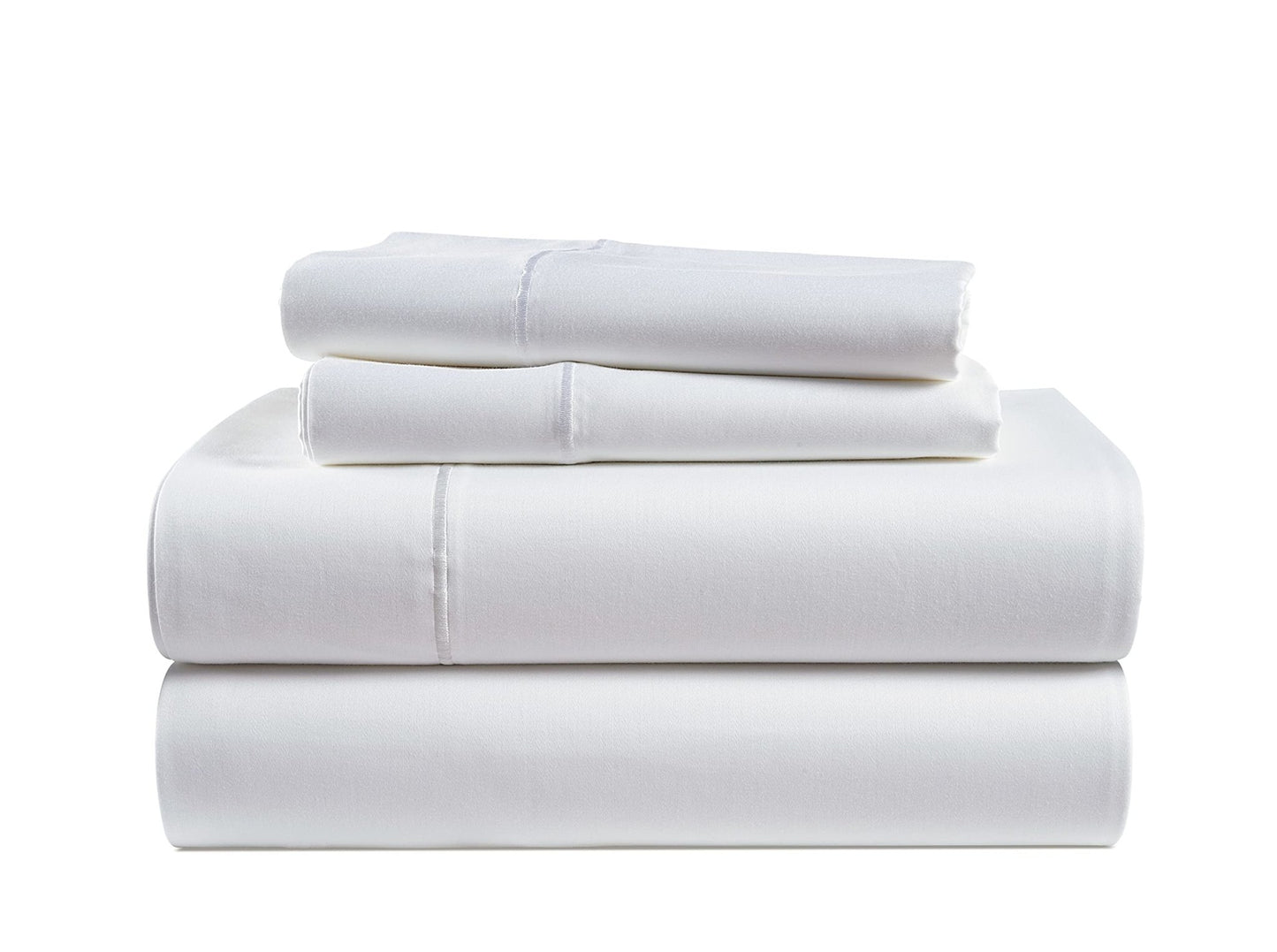 LANE LINEN 100% Egyptian Cotton Sheets Queen Size - 1000 Thread Count White Bed Sheets for Queen Size Bed, Long Staple Cotton Bedding Sheets, Sateen Weave, Luxury Hotel Sheets, Fits upto 17" Mattress - The One Stop Deals