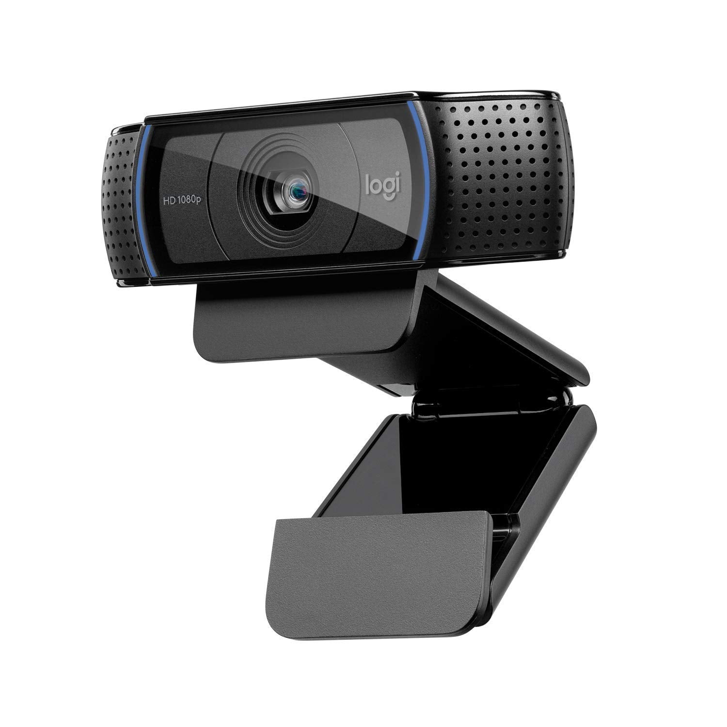 Logitech C920x HD Pro Webcam, Full HD 1080p/30fps Video Calling, Clear Stereo Audio, HD Light Correction, Works with Skype, Zoom, FaceTime, Hangouts, PC/Mac/Laptop/Macbook/Tablet - Black - The One Stop Deals