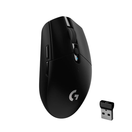 Logitech G305 LIGHTSPEED Wireless Gaming Mouse, Hero 12K Sensor, 12,000 DPI, Lightweight, 6 Programmable Buttons, 250h Battery Life, On - Board Memory, PC/Mac - Black - The One Stop Deals