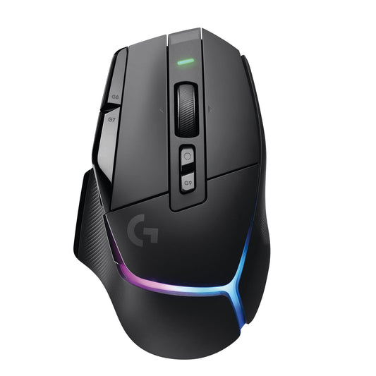 Logitech G502 X Plus Lightspeed Wireless Optical Mouse - LIGHTFORCE hybrid switches, LIGHTSYNC RGB, HERO 25K gaming sensor, compatible with PC - macOS/Windows - Black - The One Stop Deals