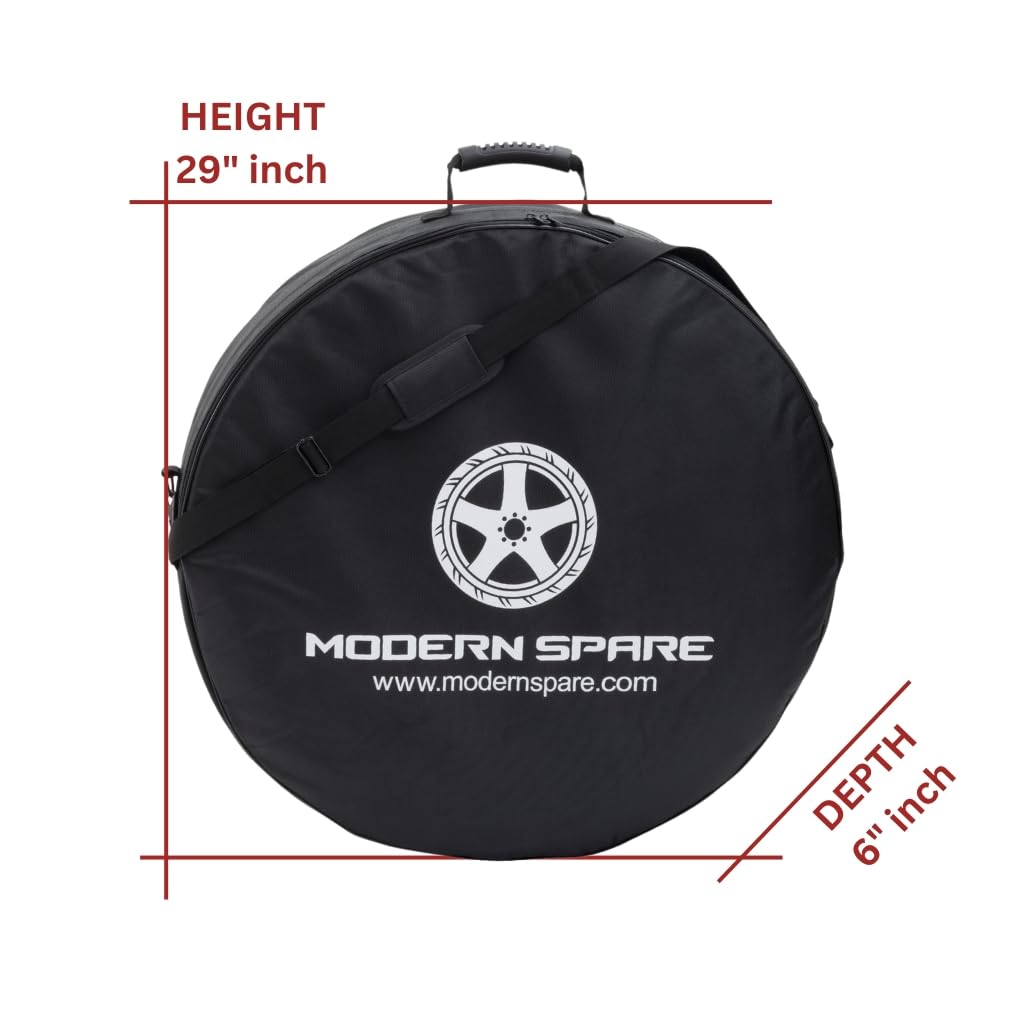 Modern Spare Complete Compact Spare Tire Kit w/Carrying Case - Fits 2020 - 2025 Tesla Model Y - The One Stop Deals