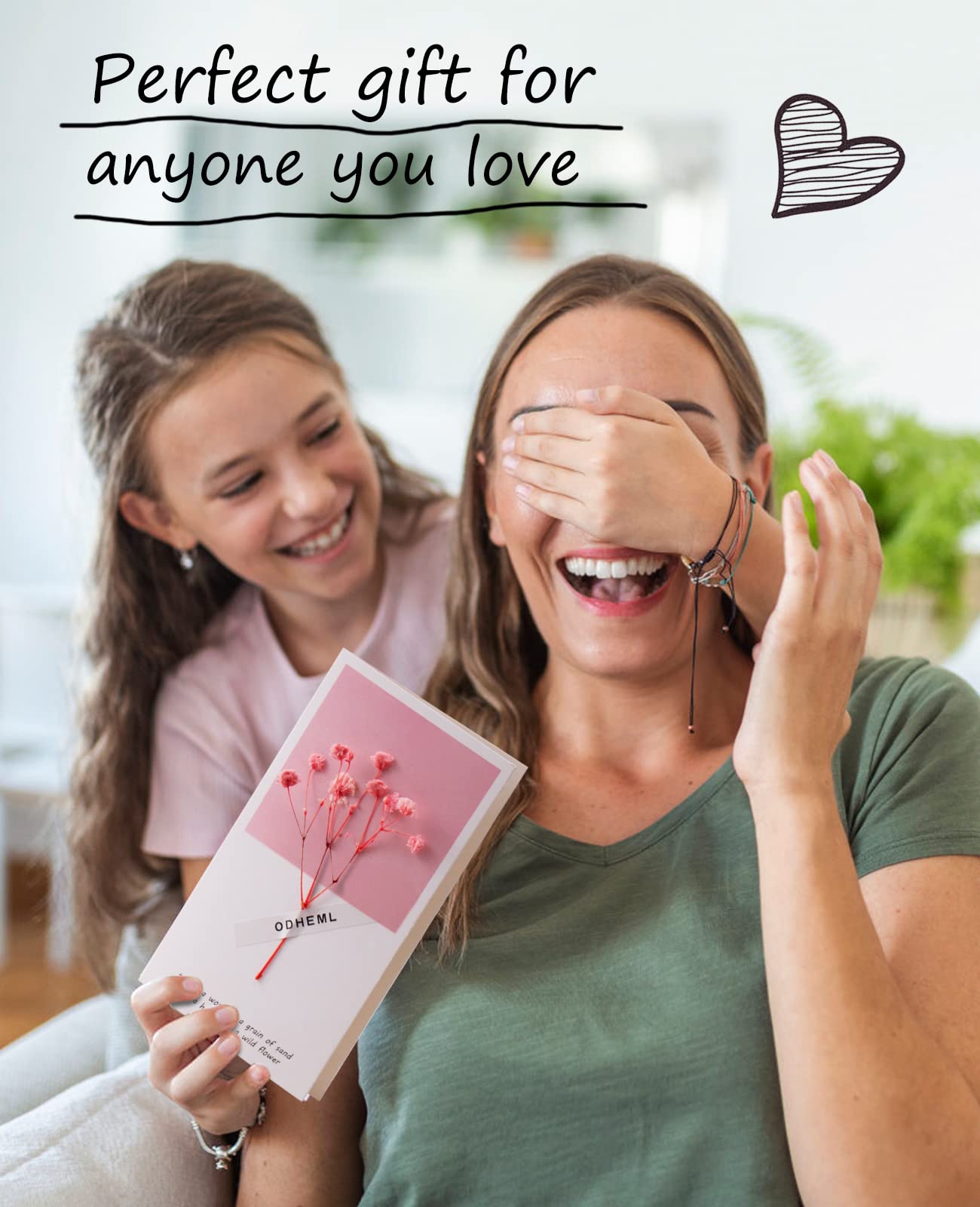 ODHEML Gifts for Women, Mom, Wife, Girlfriend, Her - Happy Birthday, Christmas, Valentine's Day, Mothers Day Gifts from Daughter, Son, Husband - Personalized Gifts for Women Who Have Everything - The One Stop Deals