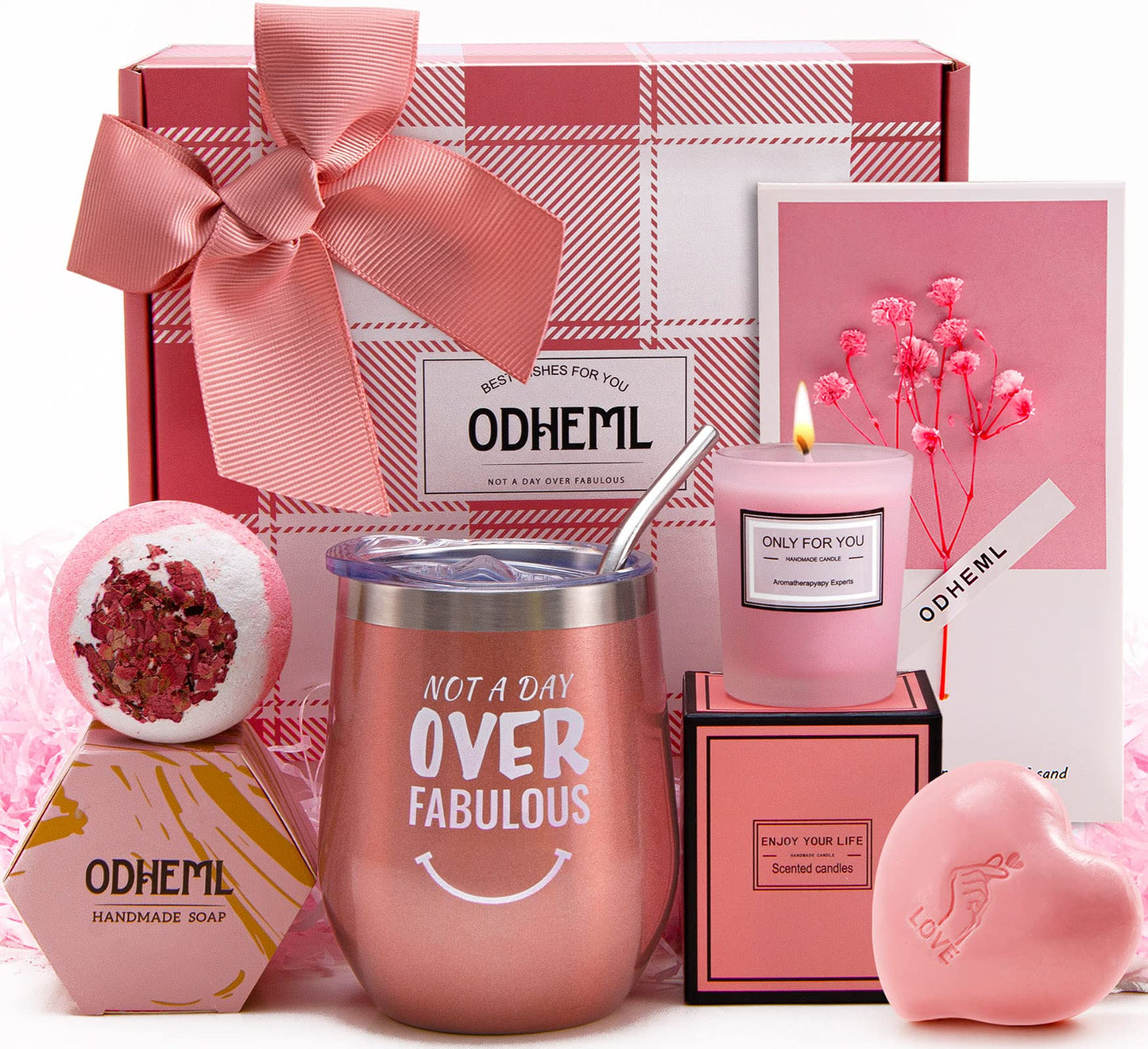 ODHEML Gifts for Women, Mom, Wife, Girlfriend, Her - Happy Birthday, Christmas, Valentine's Day, Mothers Day Gifts from Daughter, Son, Husband - Personalized Gifts for Women Who Have Everything - The One Stop Deals