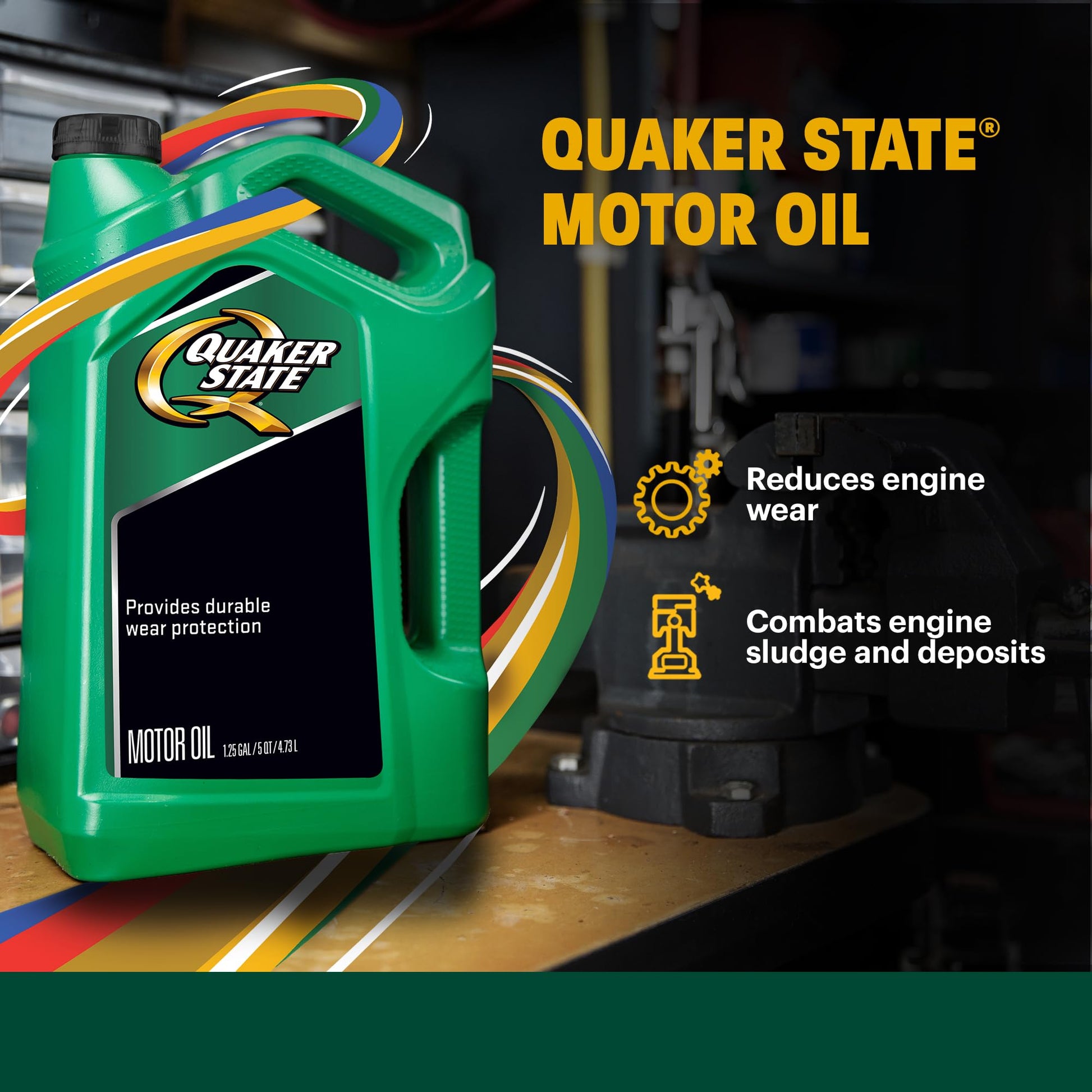 Quaker State Motor Oil, 5W - 30, 5 Quart - The One Stop Deals