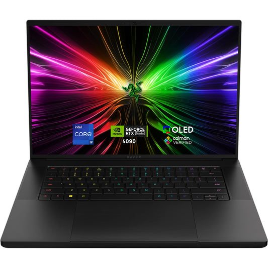 Razer Blade 16 (2024) Gaming Laptop: NVIDIA GeForce RTX 4090 - Intel Core i9 - 14900HX 14th Gen CPU - 16" OLED QHD+ 240Hz Display - 32GB RAM - 2TB SSD - Windows 11 - Chroma RGB - Snap Tap - The One Stop Deals