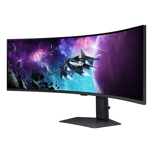 SAMSUNG 49" Odyssey G9 (G95C) Series DQHD 1000R Curved Gaming Monitor, 240Hz, 1ms(GtG), DisplayHDR 1000, AMD FreeSync Premium Pro, Eye Saver Mode, Auto Source Switch+, LS49CG950ENXZA, 2024 - The One Stop Deals