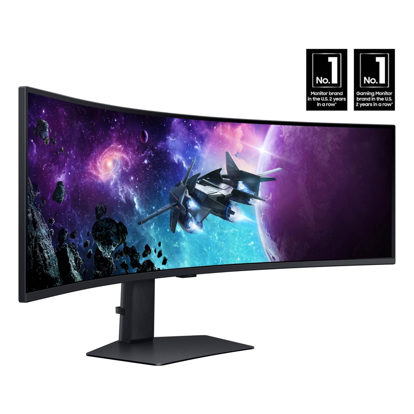 SAMSUNG 49" Odyssey G9 (G95C) Series DQHD 1000R Curved Gaming Monitor, 240Hz, 1ms(GtG), DisplayHDR 1000, AMD FreeSync Premium Pro, Eye Saver Mode, Auto Source Switch+, LS49CG950ENXZA, 2024 - The One Stop Deals