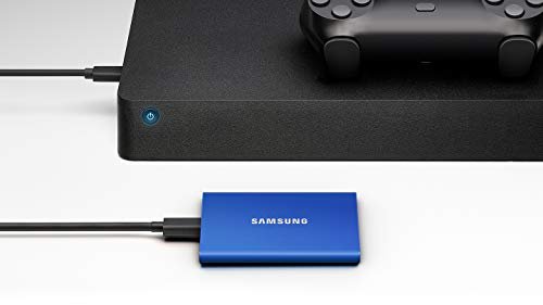 SAMSUNG T7 Portable SSD, 2TB External Solid State Drive, Speeds Up to 1,050MB/s, USB 3.2 Gen 2, Reliable Storage for Gaming, Students, Professionals, MU - PC2T0T/AM, Gray - The One Stop Deals