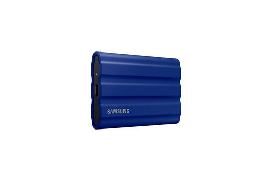 SAMSUNG T7 Shield 2TB Portable SSD, USB 3.2 Gen2, Rugged, IP65 Rated, for Photographers, Content Creators and Gaming, External Solid State Drive (MU - PE2T0R/AM, 2022), Blue - The One Stop Deals