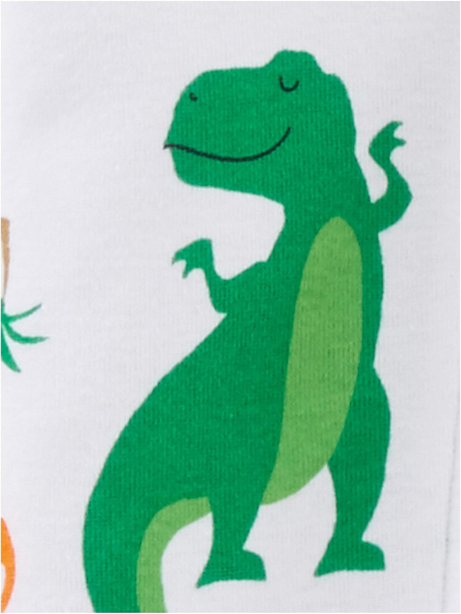 Simple Joys by Carter's Baby Boys' Snug - Fit Footed Cotton Pajamas, Pack of 3, Dinosaur/Animal, 12 Months - The One Stop Deals