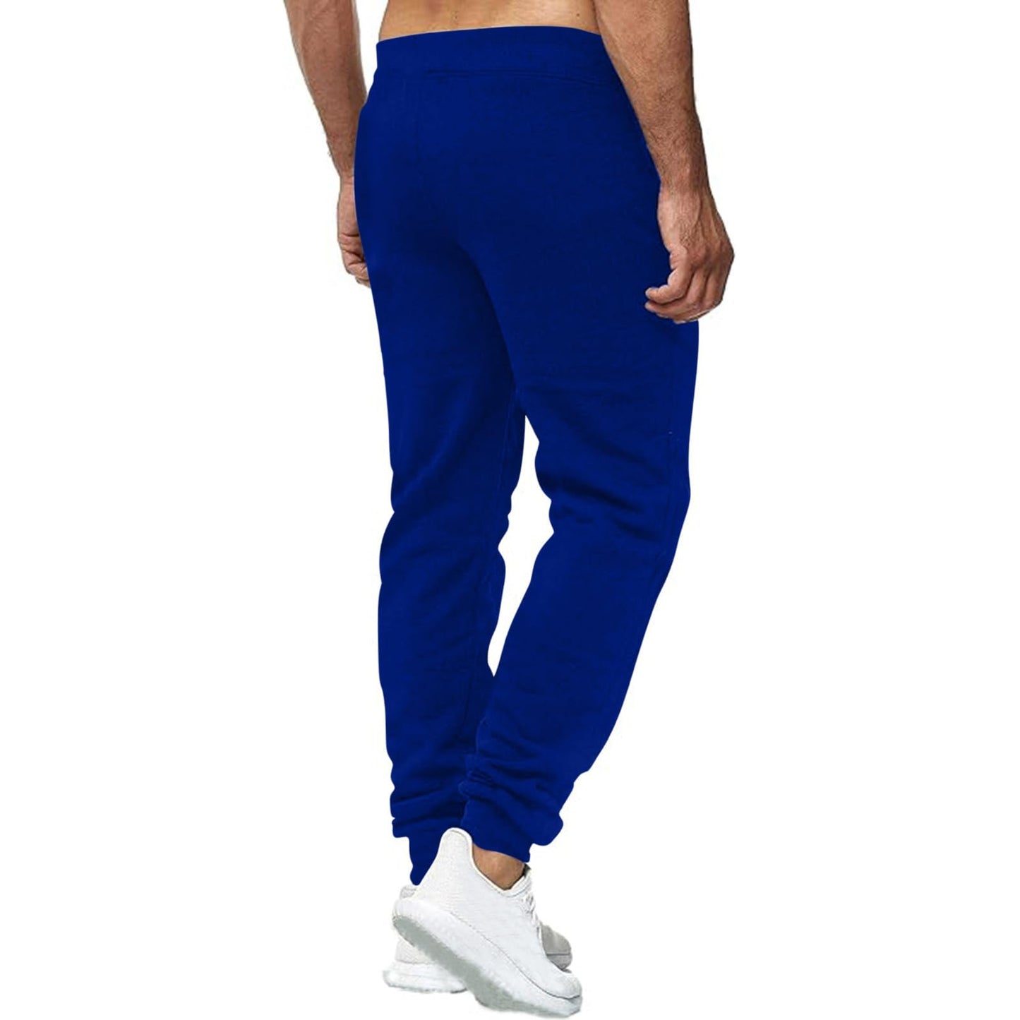 Sweat Pants for Mens Mens Joggers Sweatpants with Pockets Sweat Pants 2025 Adult Athletic Workout Clothes Waist Cheap Heavyweight Sports Loose Bottom Trendy Fashion Clearance Blue - The One Stop Deals