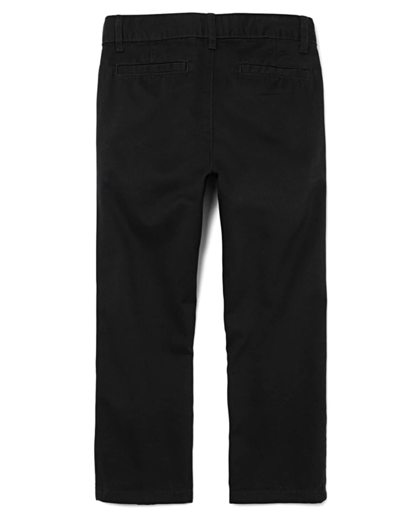 The Children's Place Boys Stretch Chino Pants,Black Single,12 - The One Stop Deals