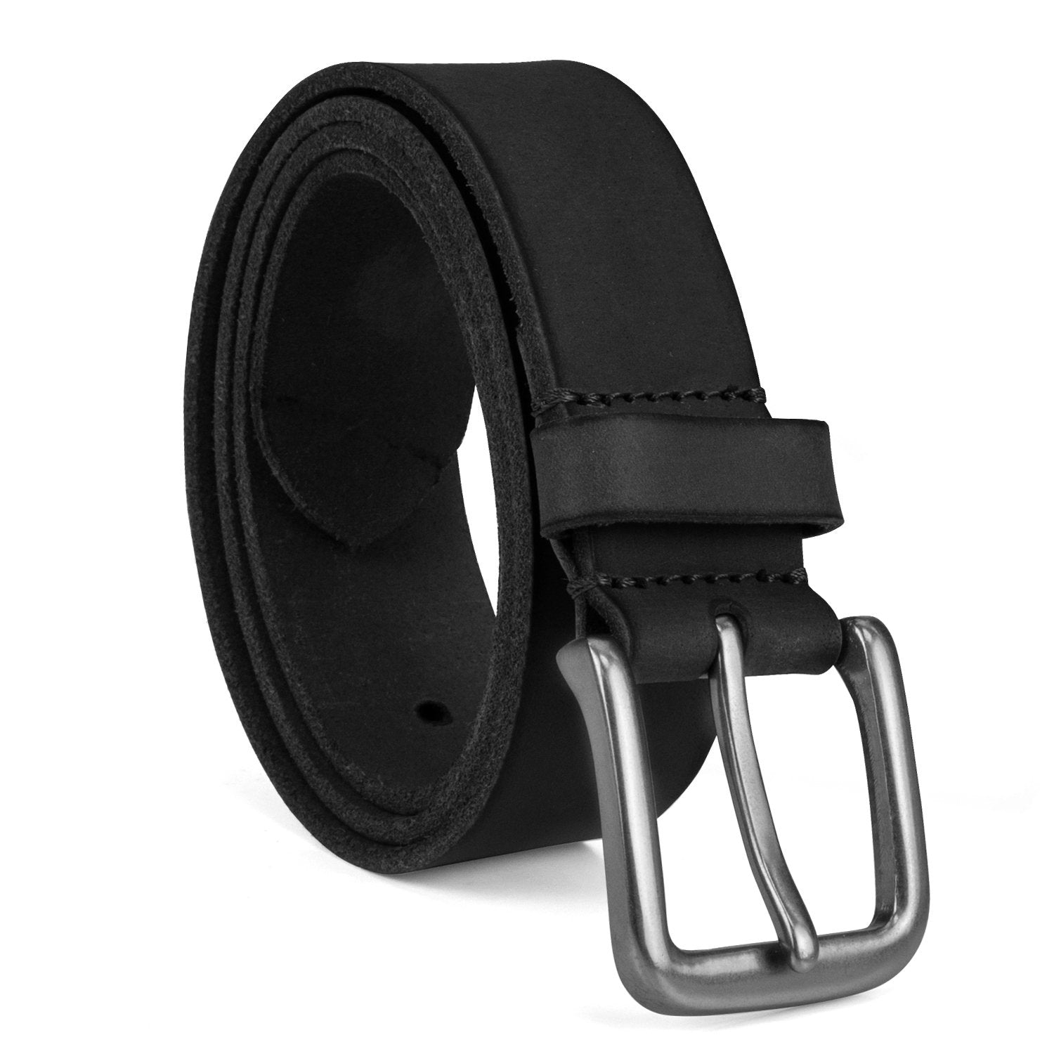 Timberland Men's 35mm Classic Buckle Jean Leather Belts, Black, 38 - The One Stop Deals