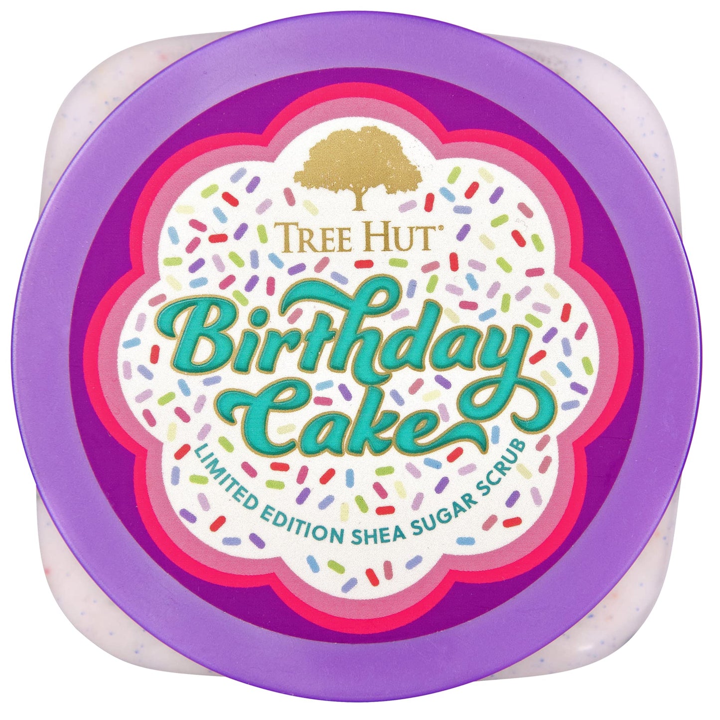 Tree Hut Exfoliating Shea Sugar Scrub Birthday Cake, 18 oz - The One Stop Deals