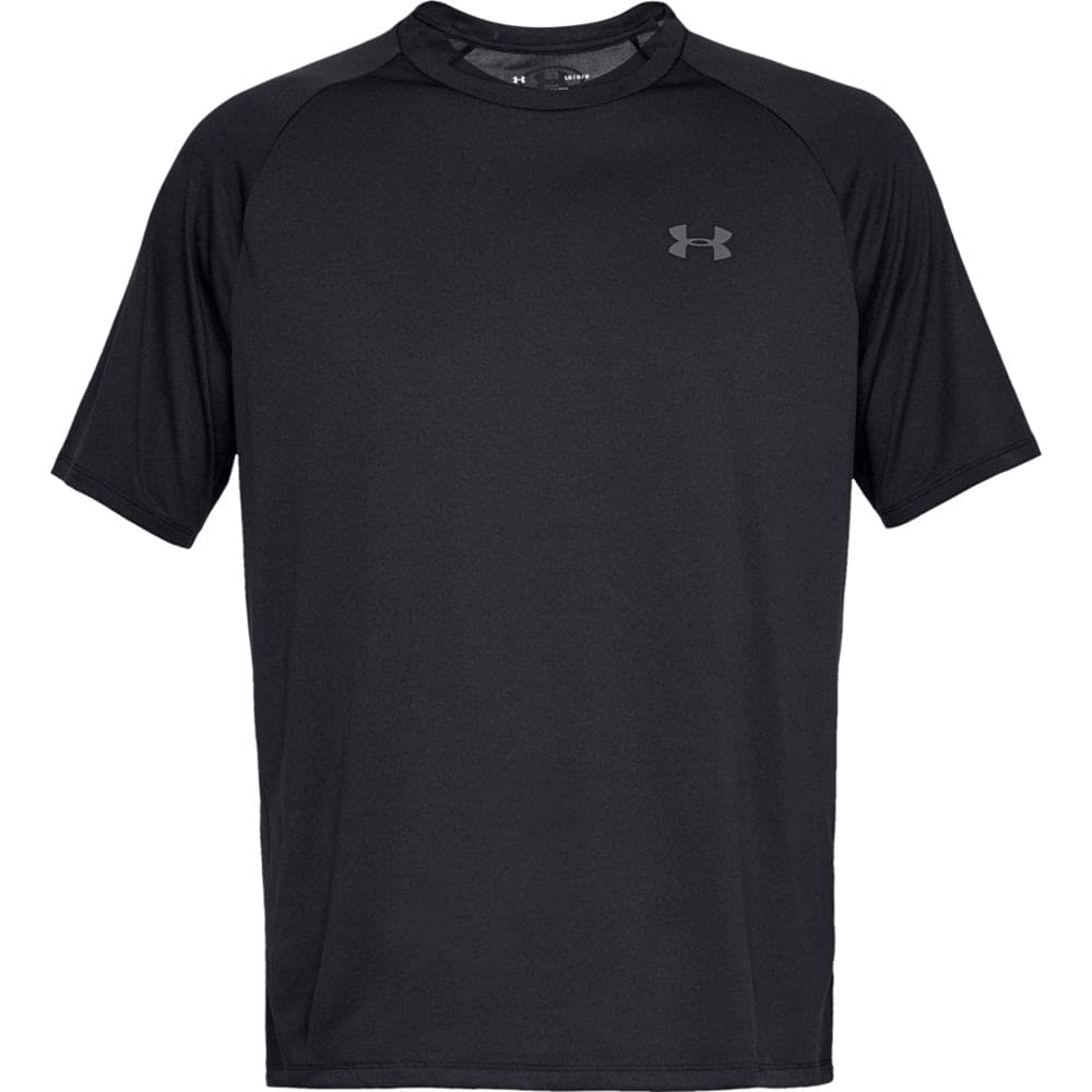 Under Armour Men's Tech 2.0 Short - Sleeve T-Shirt , Black (001)/Graphite, Large - The One Stop Deals