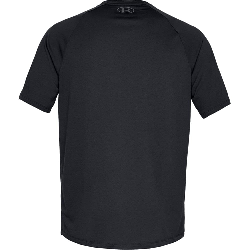 Under Armour Men's Tech 2.0 Short - Sleeve T-Shirt , Black (001)/Graphite, Large - The One Stop Deals