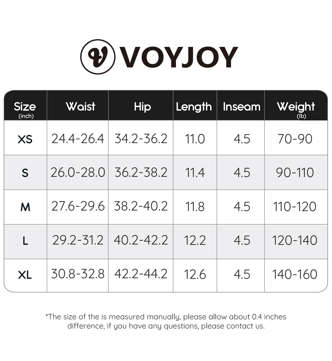 VOYJOY Women Workout Impact Shorts 3.6"/ 4.5"/ 6" Scrunch Butt Lifting Gym Shorts Seamless Booty Biker Shorts Black - The One Stop Deals