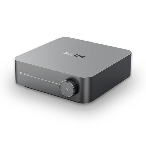 WiiM Amp: Multiroom Streaming Amplifier | Compatible with AirPlay, Google Cast, Alexa | HDMI, Voice Control | Stream from Spotify, Amazon Music, Tidal & More | Space Gray - The One Stop Deals